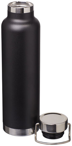Thor 650 ml Kupfer-Vakuum Isoliersportflasche, schwarz bedrucken, Art.-Nr. 10048800 Thor 650 ml Kupfer-Vakuum Isoliersportflasche, schwarz bedrucken, Art.-Nr. 10048800