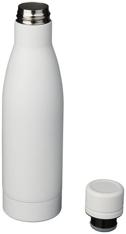 Vasa 500 ml Kupfer-Vakuum Isolierflasche, weiss bedrucken, Art.-Nr. 10049401 Vasa 500 ml Kupfer-Vakuum Isolierflasche, weiss bedrucken, Art.-Nr. 10049401