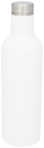 Pinto 750 ml Kupfer-Vakuum Isolierflasche, weiss bedrucken, Art.-Nr. 10051702 Pinto 750 ml Kupfer-Vakuum Isolierflasche, weiss bedrucken, Art.-Nr. 10051702