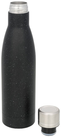Vasa Kupfer-Vakuum Isolierflasche, gesprenkelt, 500 ml, schwarz bedrucken, Art.-Nr. 10051800