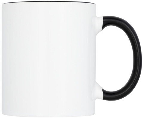 Pix 330 ml Colour-Pop Sublimations-Tasse, schwarz bedrucken, Art.-Nr. 10052200