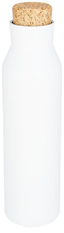 Norse 590 ml Kupfer-Vakuum Isolierflasche, weiss bedrucken, Art.-Nr. 10053502