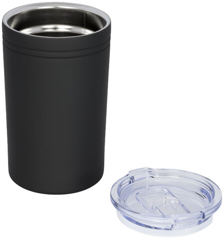 Pika 330 ml Vakuum Isolierbecher, schwarz bedrucken, Art.-Nr. 10054700