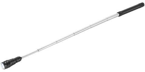 Magnetica magnetische Teleskop Taschenlampe, schwarz bedrucken, Art.-Nr. 10424400