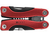 Casper 8 Funktionen Multifunktionswerkzeug mit LED-Taschenlampe, rot bedrucken, Art.-Nr. 10448501