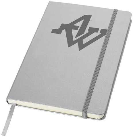 Classic A5 Hard Cover Notizbuch, silber bedrucken, Art.-Nr. 10618103 Classic A5 Hard Cover Notizbuch, silber bedrucken, Art.-Nr. 10618103