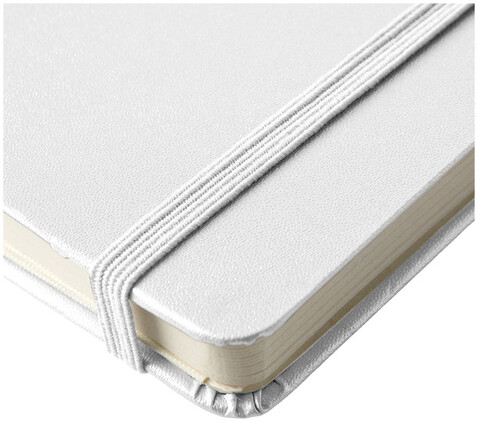 Classic A5 Hard Cover Notizbuch, weiss bedrucken, Art.-Nr. 10618105 Classic A5 Hard Cover Notizbuch, weiss bedrucken, Art.-Nr. 10618105