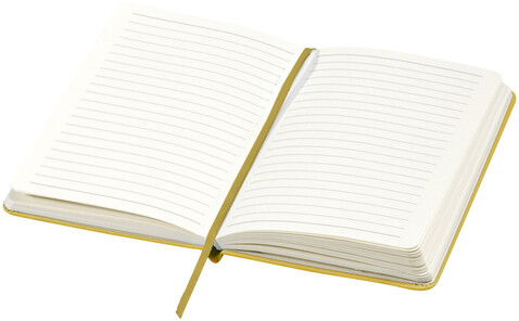 Classic A5 Hard Cover Notizbuch, gelb bedrucken, Art.-Nr. 10618111 Classic A5 Hard Cover Notizbuch, gelb bedrucken, Art.-Nr. 10618111