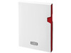 Executive A4 Hard Cover Notizbuch, rot bedrucken, Art.-Nr. 10626302