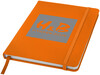 Spectrum A5 Hard Cover Notizbuch, orange bedrucken, Art.-Nr. 10690405