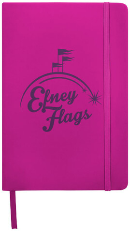 Spectrum A5 Hard Cover Notizbuch, magenta bedrucken, Art.-Nr. 10690408 Spectrum A5 Hard Cover Notizbuch, magenta bedrucken, Art.-Nr. 10690408