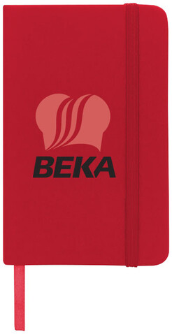 Spectrum A6 Hard Cover Notizbuch, rot bedrucken, Art.-Nr. 10690502 Spectrum A6 Hard Cover Notizbuch, rot bedrucken, Art.-Nr. 10690502