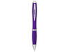 Nash Kugelschreiber mit farbigem Schaft und Griff, lila bedrucken, Art.-Nr. 10707809