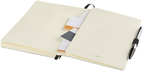 Revello A5 Soft Cover Notizbuch, schwarz bedrucken, Art.-Nr. 10707900 Revello A5 Soft Cover Notizbuch, schwarz bedrucken, Art.-Nr. 10707900