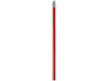 Alegra Bleistift mit farbigem Schaft, rot bedrucken, Art.-Nr. 10709805