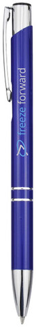 Moneta Druckkugelschreiber aus Aluminium (blaue Mine), royalblau bedrucken, Art.-Nr. 10710504 Moneta Druckkugelschreiber aus Aluminium (blaue Mine), royalblau bedrucken, Art.-Nr. 10710504