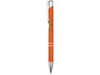 Moneta Druckkugelschreiber aus Aluminium, orange bedrucken, Art.-Nr. 10710508