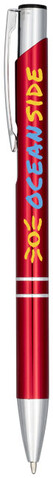 Moneta Druckkugelschreiber aus eloxierterm Aluminium (blaue Mine), rot bedrucken, Art.-Nr. 10716305 Moneta Druckkugelschreiber aus eloxierterm Aluminium (blaue Mine), rot bedrucken, Art.-Nr. 10716305