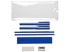 Mindy 8-teiliges Federmäppchen-Set, blau bedrucken, Art.-Nr. 10722101