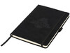 Carbony A5 Suede Notizbuch, schwarz bedrucken, Art.-Nr. 10725700