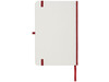 A5 Notizbuch für Digitaldruck, weiss, rot bedrucken, Art.-Nr. 10725801