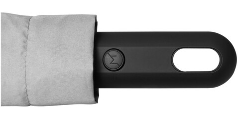Trav 21,5" Vollautomatik Kompaktregenschirm, grau bedrucken, Art.-Nr. 10906402