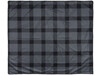 Buffalo Picknickdecke, grau, schwarz bedrucken, Art.-Nr. 11295901