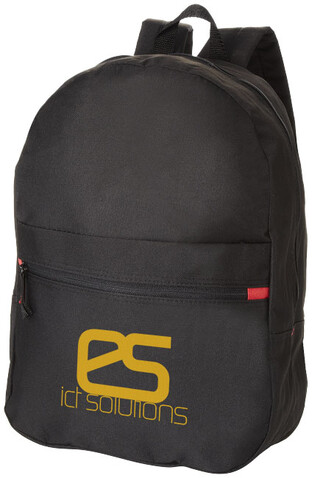 Vancouver Rucksack 23L, schwarz bedrucken, Art.-Nr. 11942800