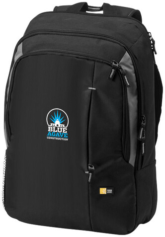 Case Logic 17" Laptoprucksack 25L, schwarz, grau bedrucken, Art.-Nr. 11985500