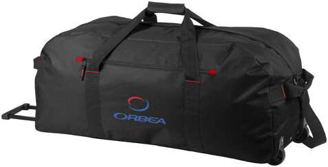 Vancouver Trolley Reisetasche 75L, schwarz bedrucken, Art.-Nr. 12011500