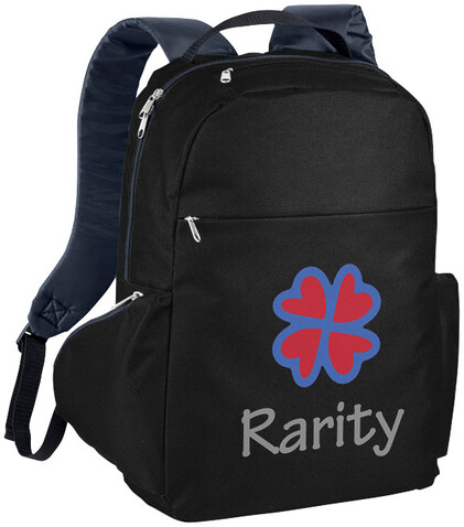 Slim 15" Laptop-Rucksack 15L, schwarz bedrucken, Art.-Nr. 12018600 Slim 15" Laptop-Rucksack 15L, schwarz bedrucken, Art.-Nr. 12018600