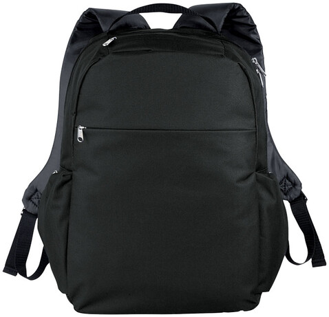 Slim 15" Laptop-Rucksack 15L, schwarz bedrucken, Art.-Nr. 12018600 Slim 15" Laptop-Rucksack 15L, schwarz bedrucken, Art.-Nr. 12018600