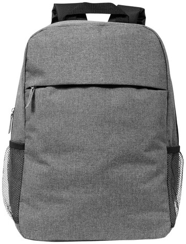 Hoss 15" Laptoprucksack 18L, heather mediumgrau bedrucken, Art.-Nr. 12024700