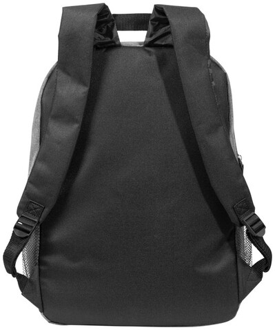 Hoss 15" Laptoprucksack 18L, heather mediumgrau bedrucken, Art.-Nr. 12024700