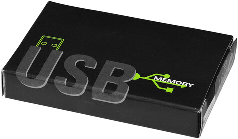 Slim 4 GB USB-Stick im Kreditkartenformat, weiss bedrucken, Art.-Nr. 12352100