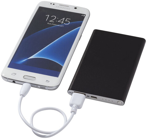 Pep 4000 mAh Powerbank, schwarz bedrucken, Art.-Nr. 13424500 Pep 4000 mAh Powerbank, schwarz bedrucken, Art.-Nr. 13424500