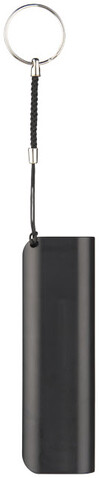 Span 1200 mAh Powerbank, schwarz bedrucken, Art.-Nr. 13427700