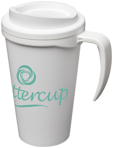 Americano® Grande 350 ml Isolierbecher, weiss bedrucken, Art.-Nr. 21000400