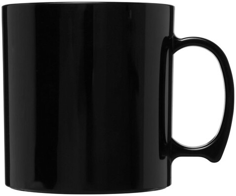 Standard 300 ml Kunststoffbecher, schwarz bedrucken, Art.-Nr. 21001400