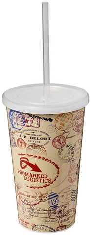 Brite-Americano® 350 ml doppelwandiger Stadium Becher, weiss bedrucken, Art.-Nr. 21002700 Brite-Americano® 350 ml doppelwandiger Stadium Becher, weiss bedrucken, Art.-Nr. 21002700