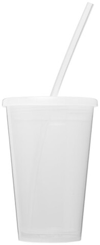 Stadion 350 ml doppelwandiger Becher, transparent klar bedrucken, Art.-Nr. 21003100 Stadion 350 ml doppelwandiger Becher, transparent klar bedrucken, Art.-Nr. 21003100