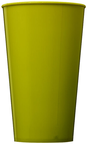 Arena 375 ml Kunststoffbecher, limone bedrucken, Art.-Nr. 21003703