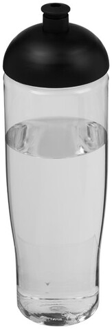 H2O Active® Tempo 700 ml Sportflasche mit Stülpdeckel, transparent, schwarz bedrucken, Art.-Nr. 21004200 H2O Active® Tempo 700 ml Sportflasche mit Stülpdeckel, transparent, schwarz bedrucken, Art.-Nr. 21004200