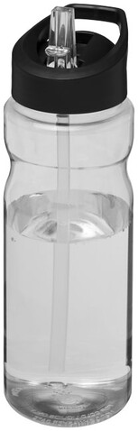 H2O Active® Base 650 ml Sportflasche mit Ausgussdeckel, transparent, schwarz bedrucken, Art.-Nr. 21004900 H2O Active® Base 650 ml Sportflasche mit Ausgussdeckel, transparent, schwarz bedrucken, Art.-Nr. 21004900