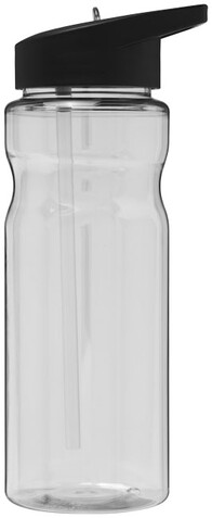 H2O Active® Base 650 ml Sportflasche mit Ausgussdeckel, transparent, schwarz bedrucken, Art.-Nr. 21004900 H2O Active® Base 650 ml Sportflasche mit Ausgussdeckel, transparent, schwarz bedrucken, Art.-Nr. 21004900