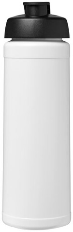 Baseline® Plus 750 ml Flasche mit Klappdeckel, weiss, schwarz bedrucken, Art.-Nr. 21007000 Baseline® Plus 750 ml Flasche mit Klappdeckel, weiss, schwarz bedrucken, Art.-Nr. 21007000