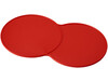 Sidekick Kunststoffuntersetzer, rot bedrucken, Art.-Nr. 21050803