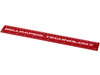 Renzo 30 cm Kunststofflineal, rot bedrucken, Art.-Nr. 21053504