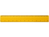 Renzo 30 cm Kunststofflineal, gelb bedrucken, Art.-Nr. 21053506