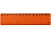 Rothko 15 cm Kunststofflineal, orange bedrucken, Art.-Nr. 21054003
